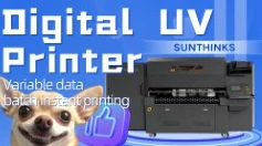 SUNTHINKS Digital UV Single Pass-printer: 1 enhed=10 produktionsenheder!