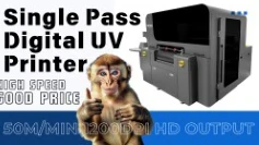 SUNTHINKS HIGH SPEED UV-printer: Patenteret foderbælte Høj præcision nul offs...