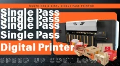 SUNTHINKS Kartoner Carboards Digital Single Pass Printer